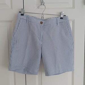 Talbots seersucker shorts. Size 2